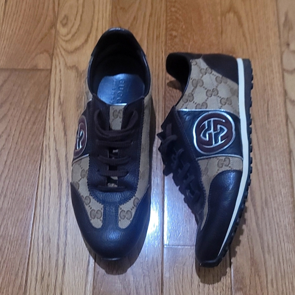 Gucci sneaker shoe - size 7 - 202744